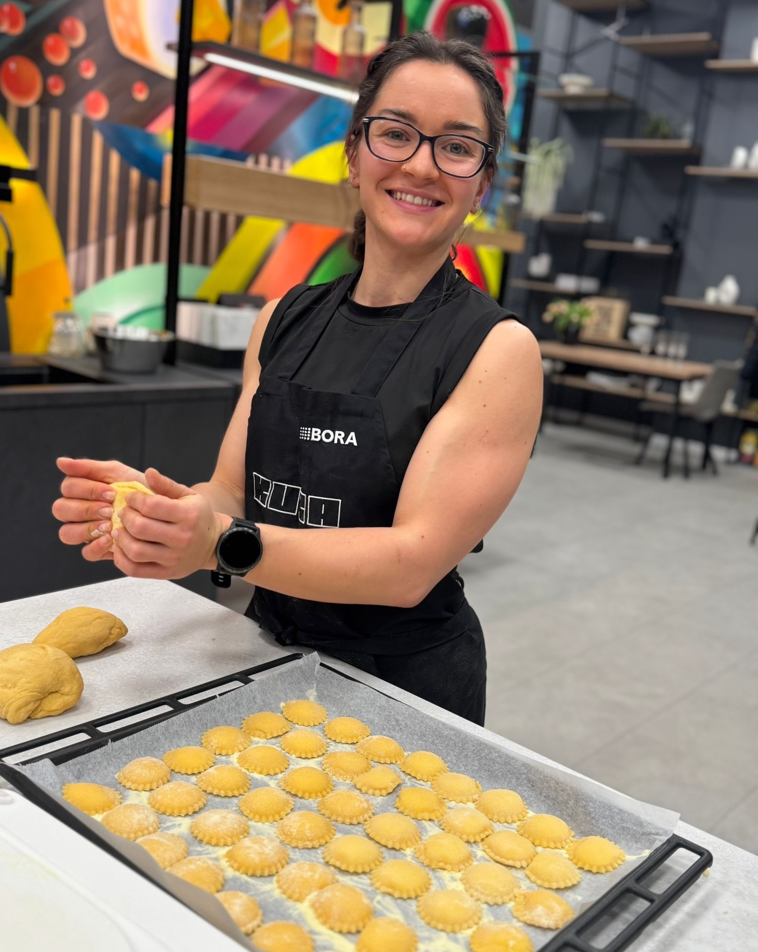 Vic at a culinary event in Brașov